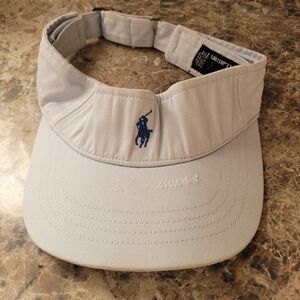 Vintage Polo by Ralph Lauren Signature Pony Performance Adjustable Visor